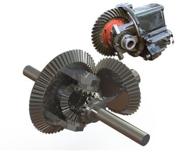 Truck differential carrier