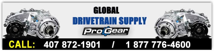 Global Drivetrain Supply powered by ProGear and transmission. Call today 877-776-4600